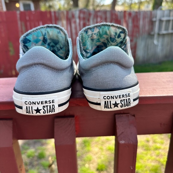 COPY - Converse Chuck Taylor All Star Wmn’s Low Top Gray & blue Sneakers Size: … - Picture 3 of 5